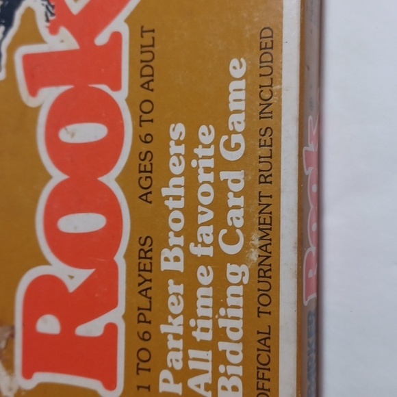 Parker Brothers ROOK BIDDING CARD GAME RULES INCLUDED VINTAGE - Picture 3 of 3